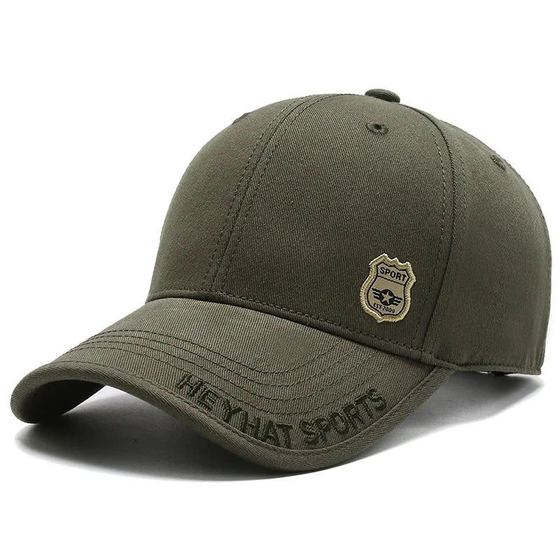 Male Leisure Cotton Sport Hat Adult Hip Hop Snapback Hats
