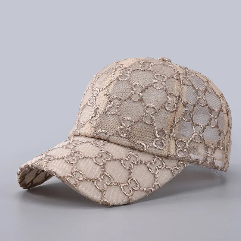 This Lace Mesh Baseball Cap