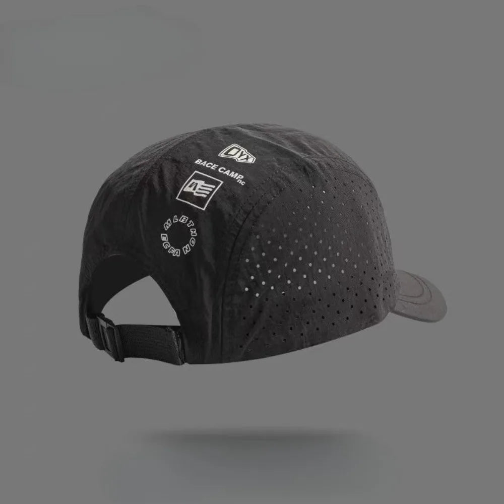 Short Brim Quick-Drying Mesh Baseball Cap