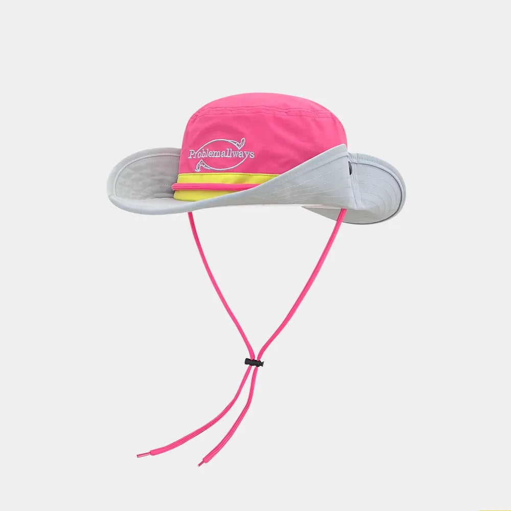 Japanese Retro Color Matching Quick-Drying Bucket Hats Hiking Caps