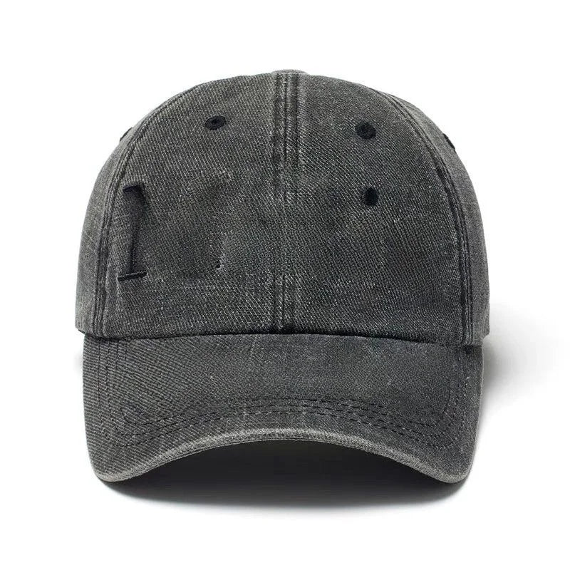 Cotton Geometric Block Pattern Unisex Autumn Winter Youth Fashion Hat
