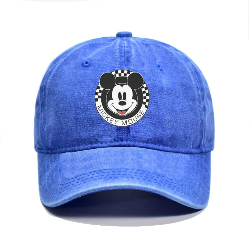 Unisex Mickey Mouse Print Kawaii Baseball Cap Wear Men Women Caps