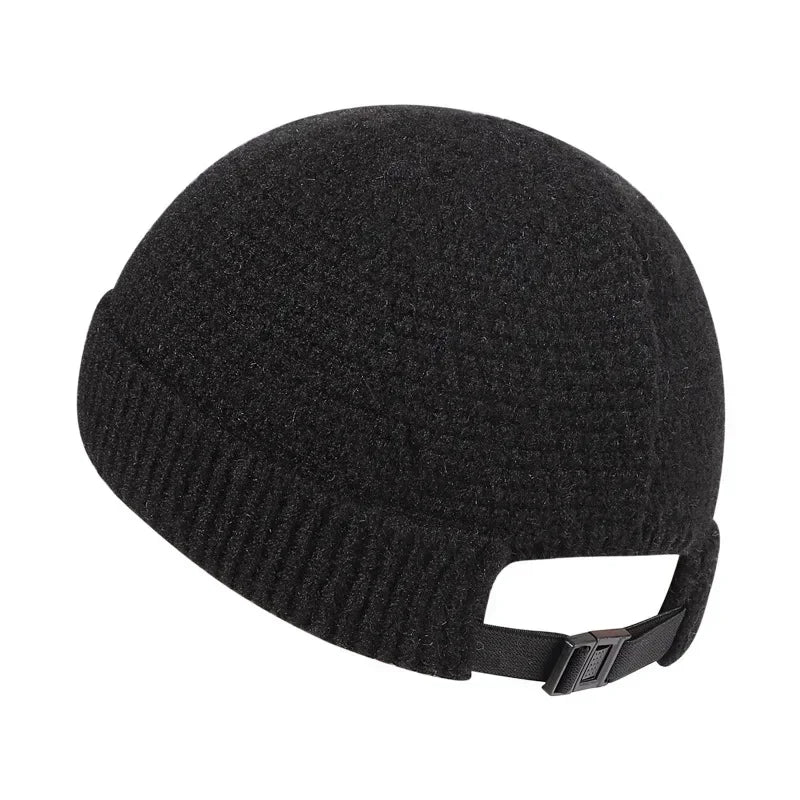 2026 New Baseball Cap Man Knitted Beanie Warm Soft Winter Hats