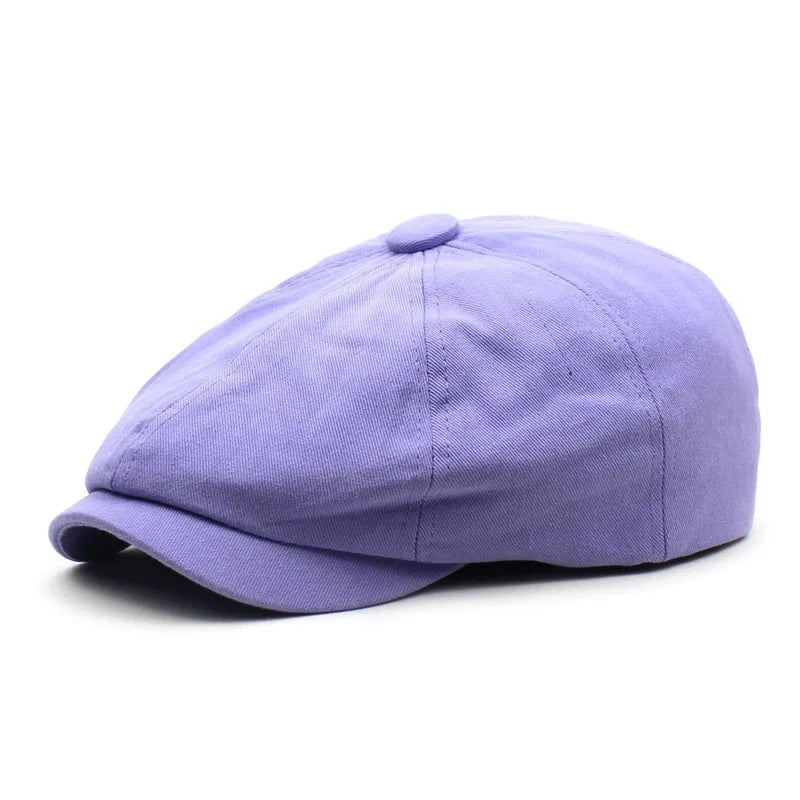 Adjustable Flat Cap Beret Irish Hats Newsboy Cap For Male Cabbie Hunting Cap