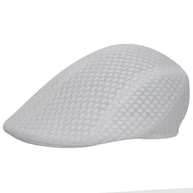 Spring Summer Men Mesh Beret Hats Breathable Berets Caps For Women Touring Cap
