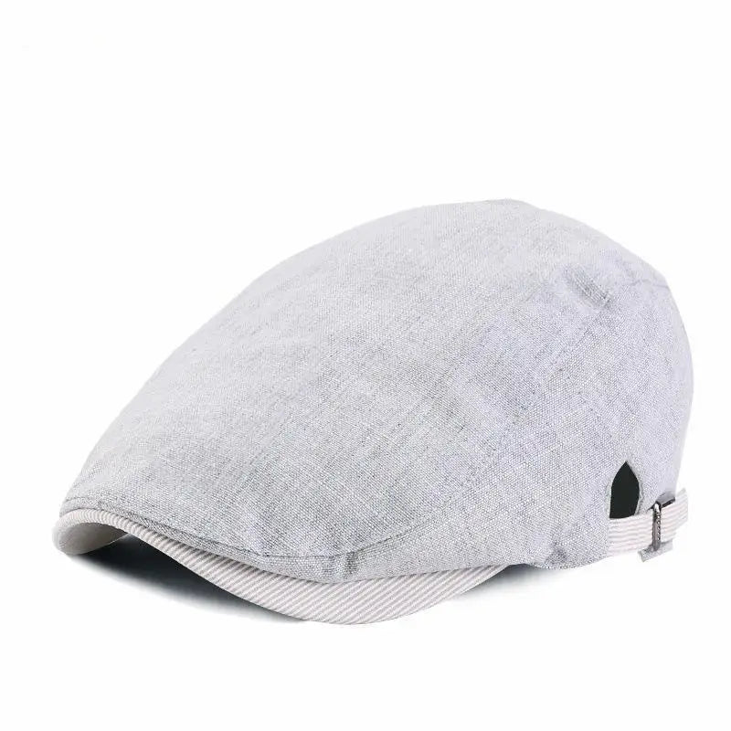 Spring/Summer Breathable Lightweight Double Button Adjustable Beret