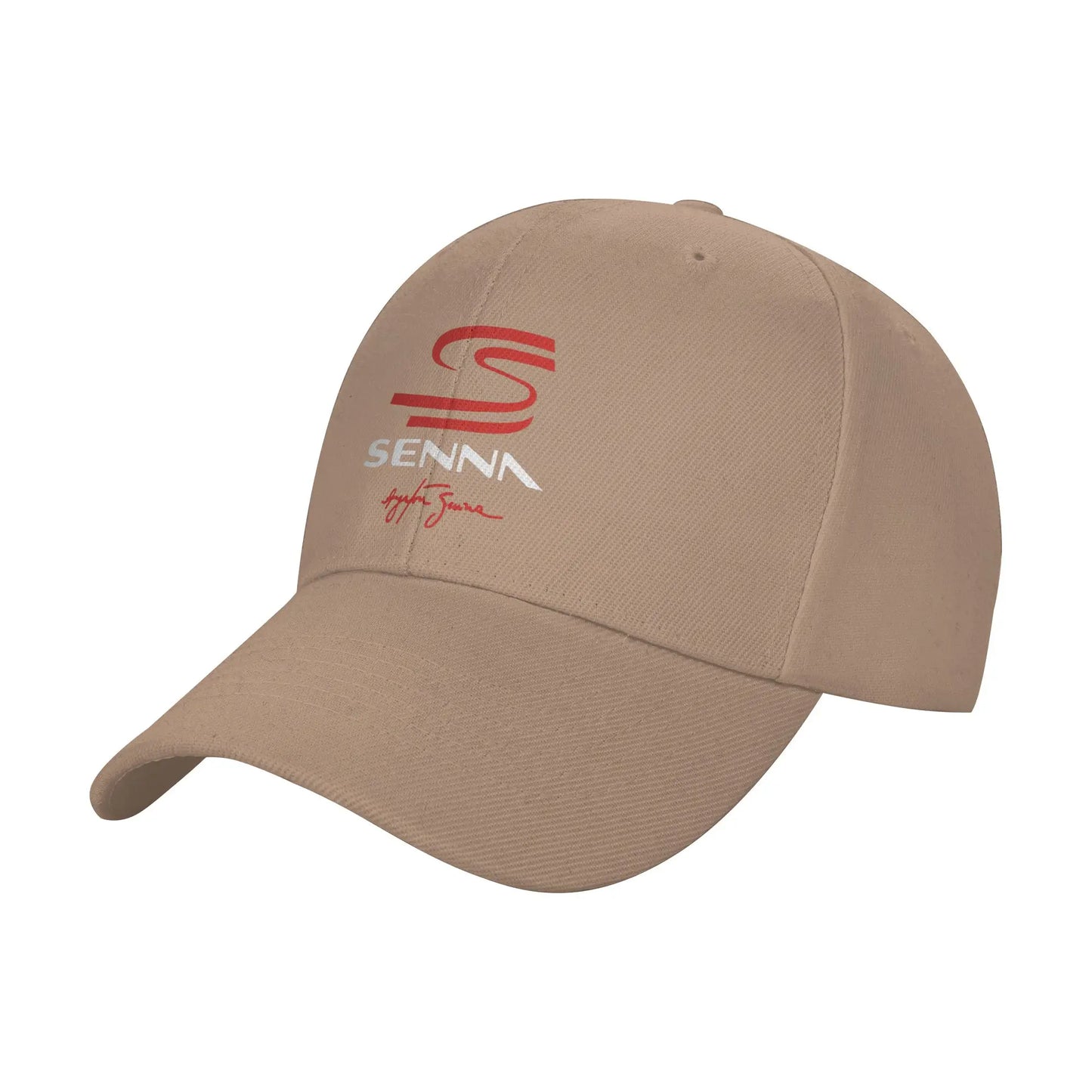 Ayrton Senna Signature Cap Men Women Racing Car Hats