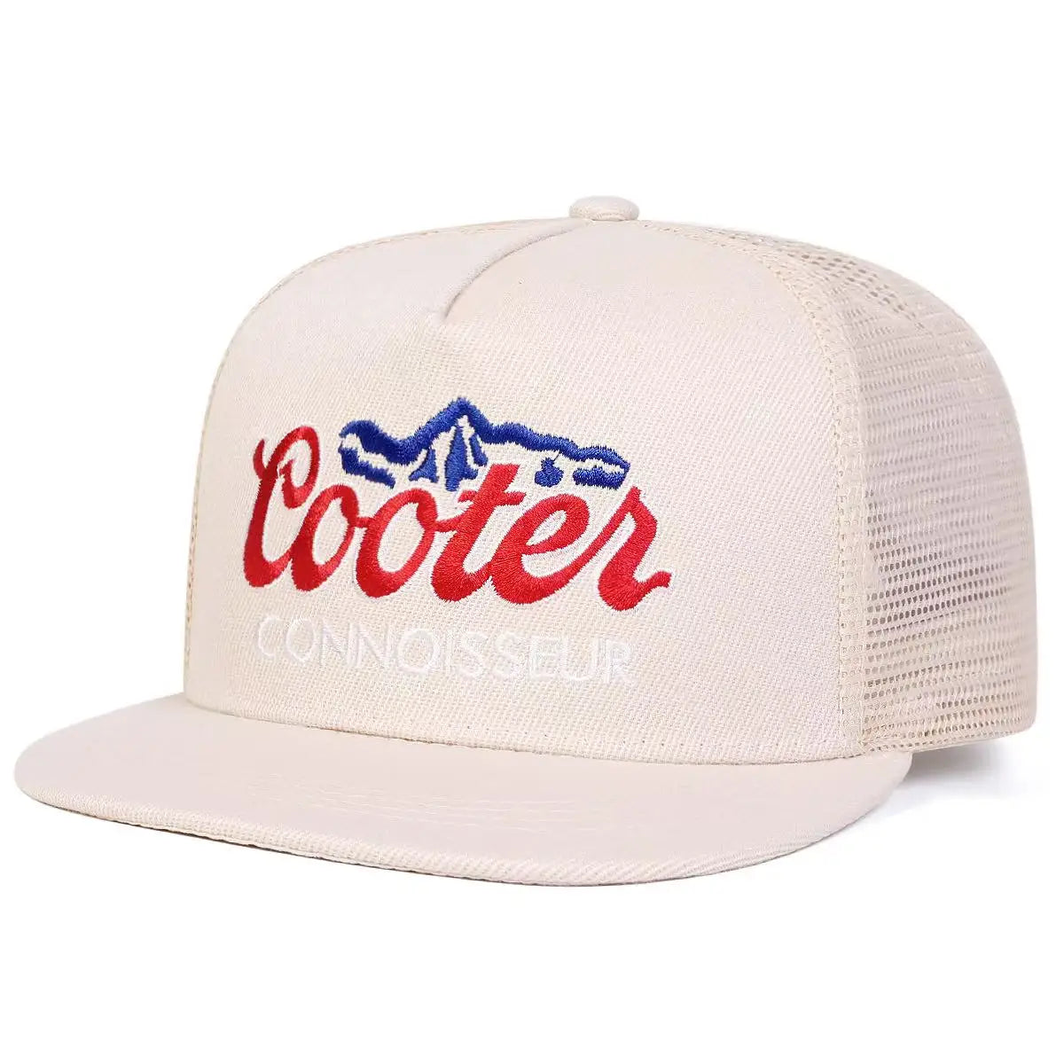 Unisex Cooter Letter Embroidery Hip-hop Net Hats Spring Summer
