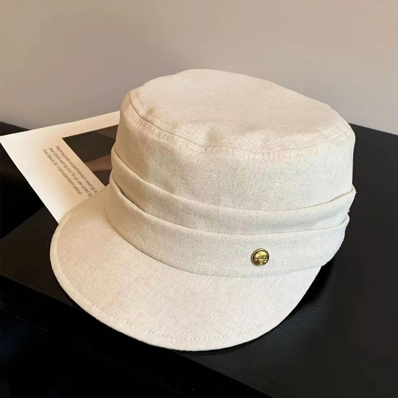 Small Face Temperament Fashion Versatile Retro British Cap