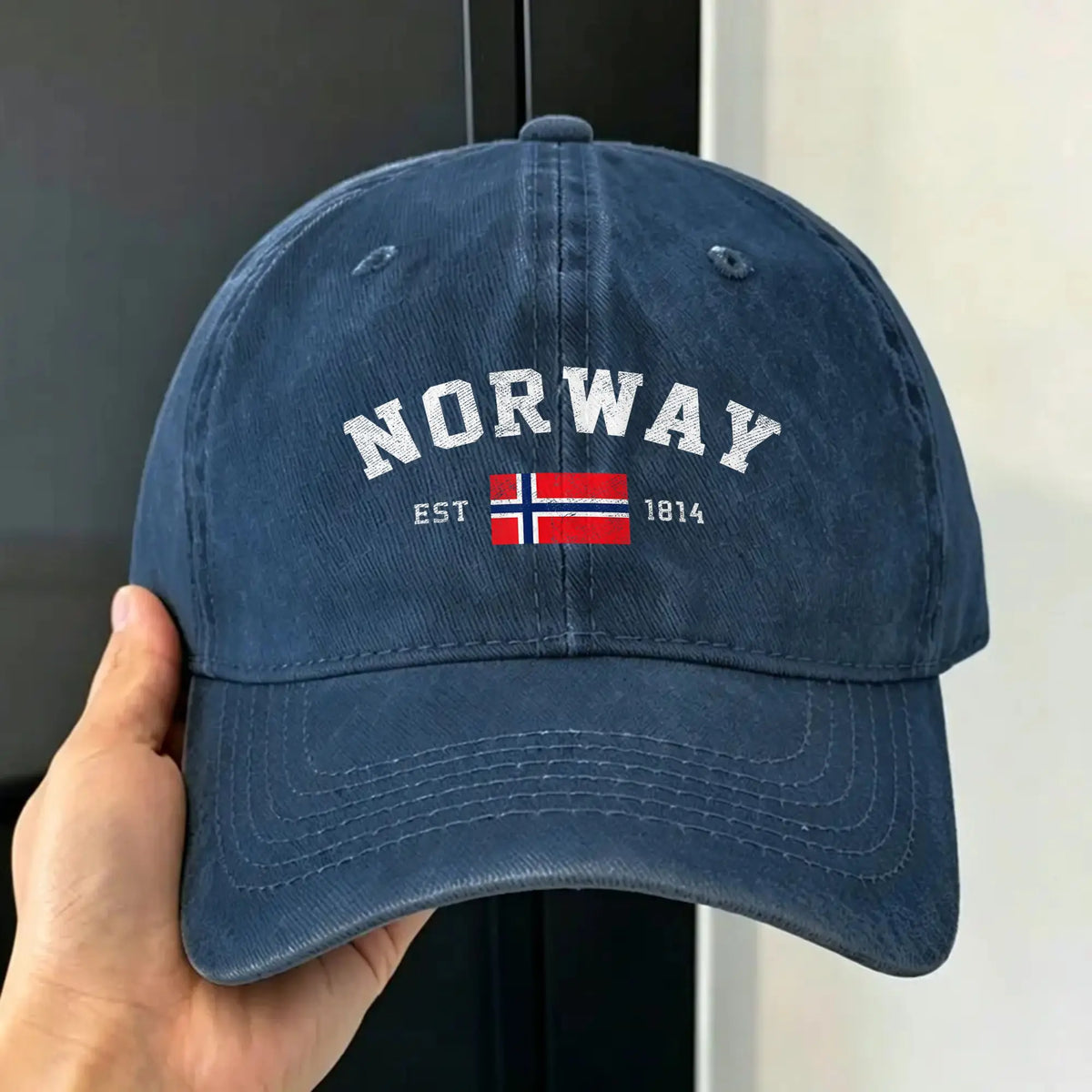 Flag Independence Day Sun Baseball Cap
