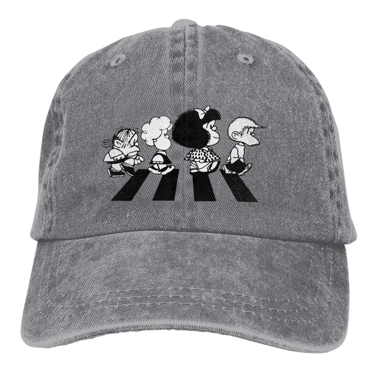 Her Friends Baseball Caps Peaked Cap Mafalda Cartoon Sun Shade Hats for Men