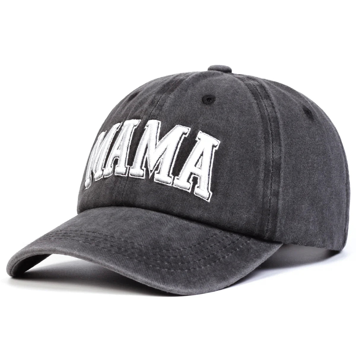 Unisex Parent Child Mama/Mimi Embroidery Wash Baseball Caps