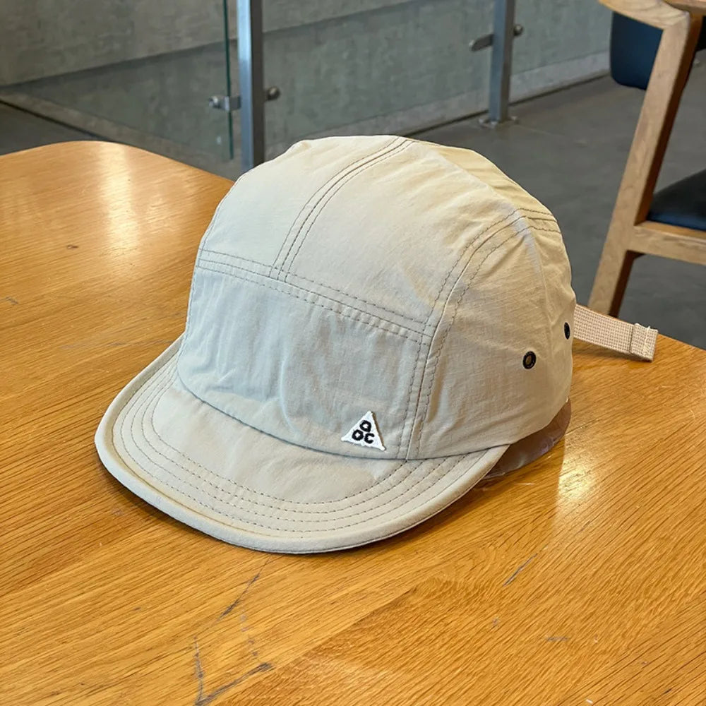 Casual Short Brim Duckbill Cap Quick-Dry Adjustable Sun Hat