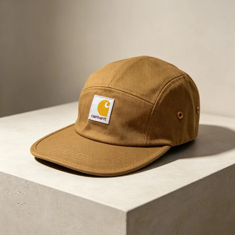 2026 Lightweight Breathable Five-Piece Flat-Brim Baseball Cap