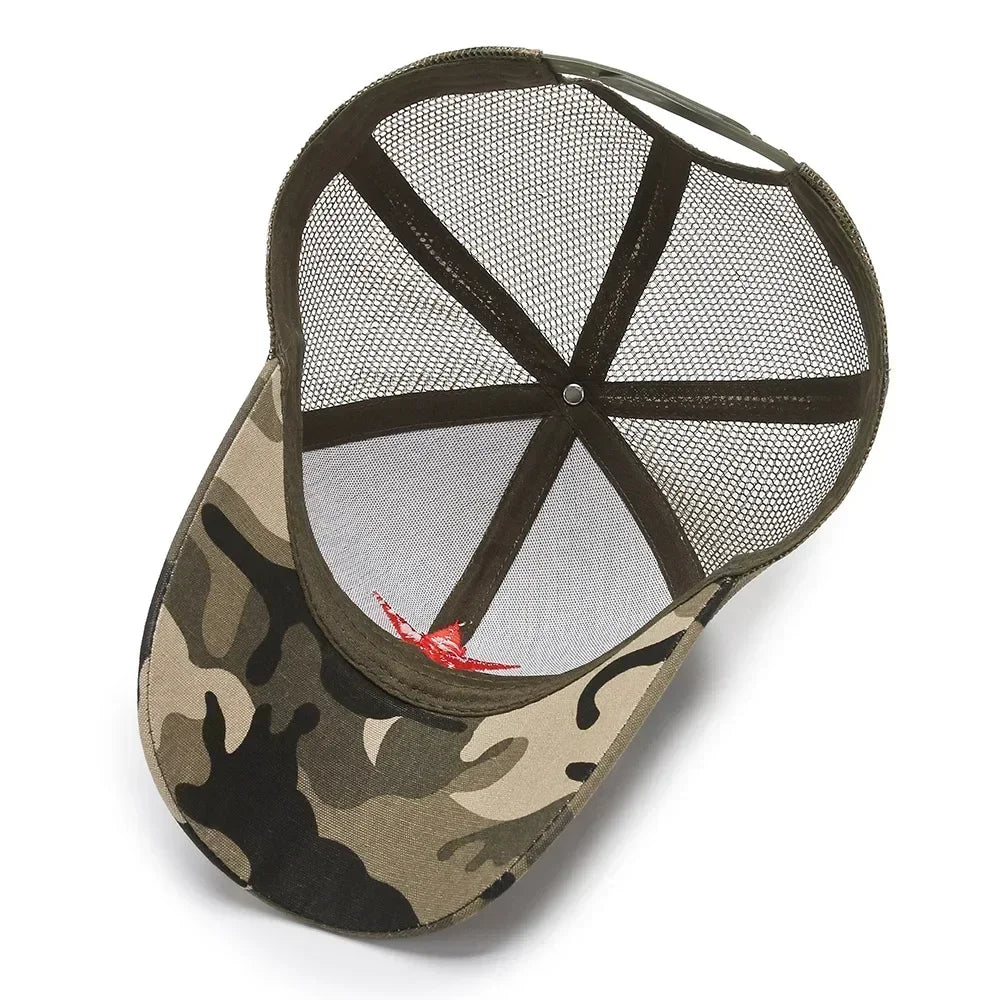 Summer Breathable Mesh Trucker Hats Men Women