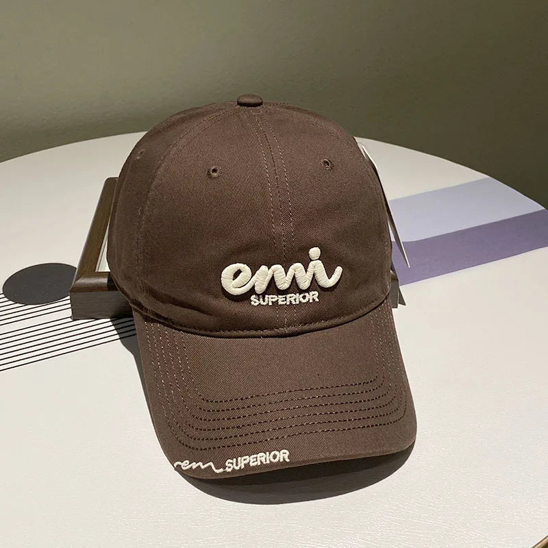 Trendy Embroidered Baseball Cap