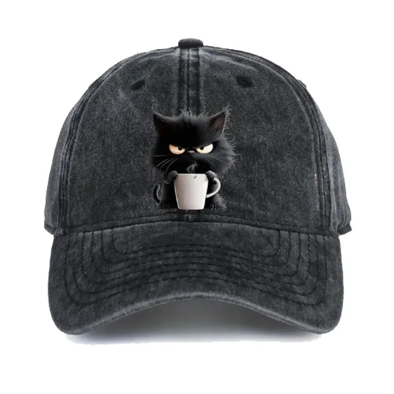 2026 New Cute Cat Printed Baseball Cap