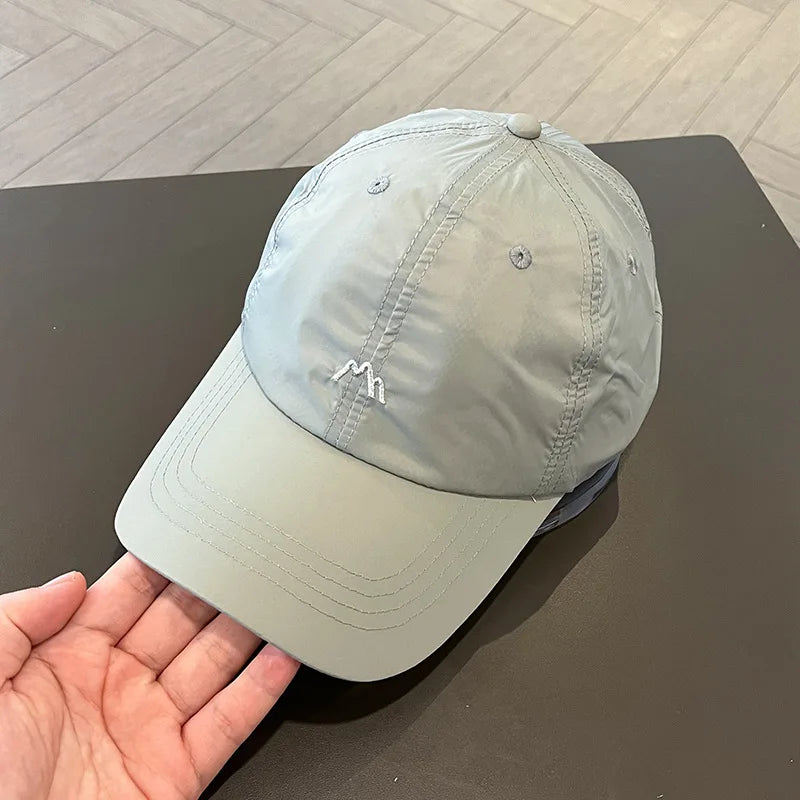 Summer Embroidery Quick-Drying Hat Spring And Autumn Outdoor