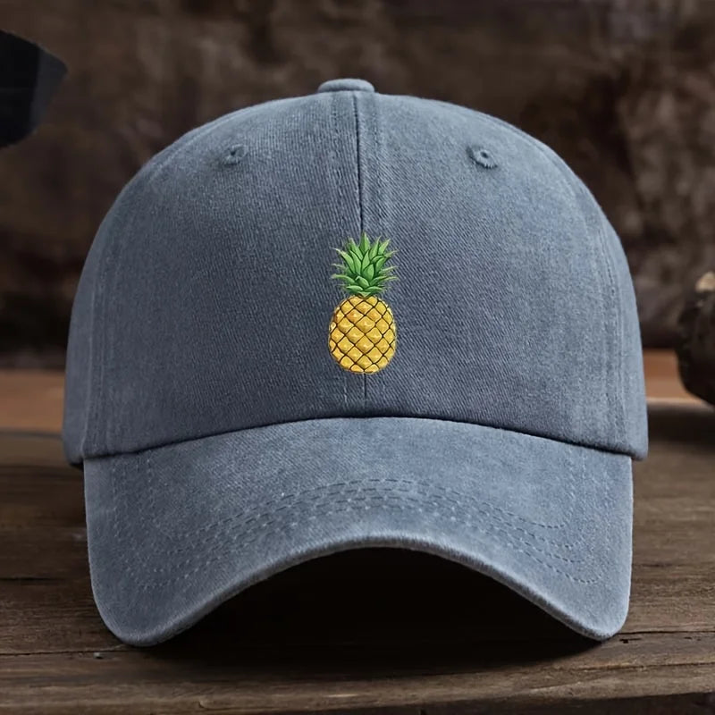 Pineapple Printed Baseball Cap