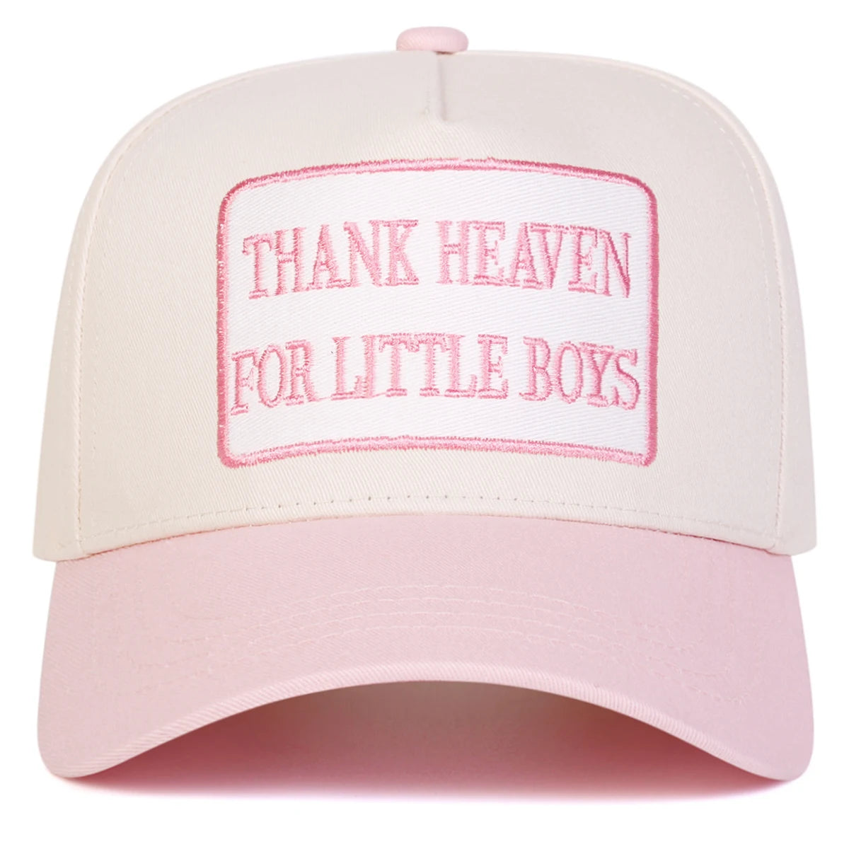 Unisex Thank Heaven Letter Embroidery Baseball Caps Spring Autumn