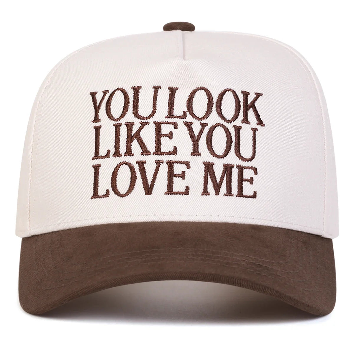 Unisex YOULOOK LIKE YOU Letter Embroidery Baseball Caps Adjustable Casual Hats Sports Cap