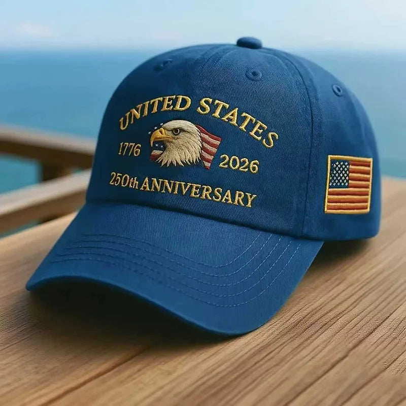 Flag USA Eagle Baseball Cap Embroidery Casual Breathable Sports Hat Outdoor