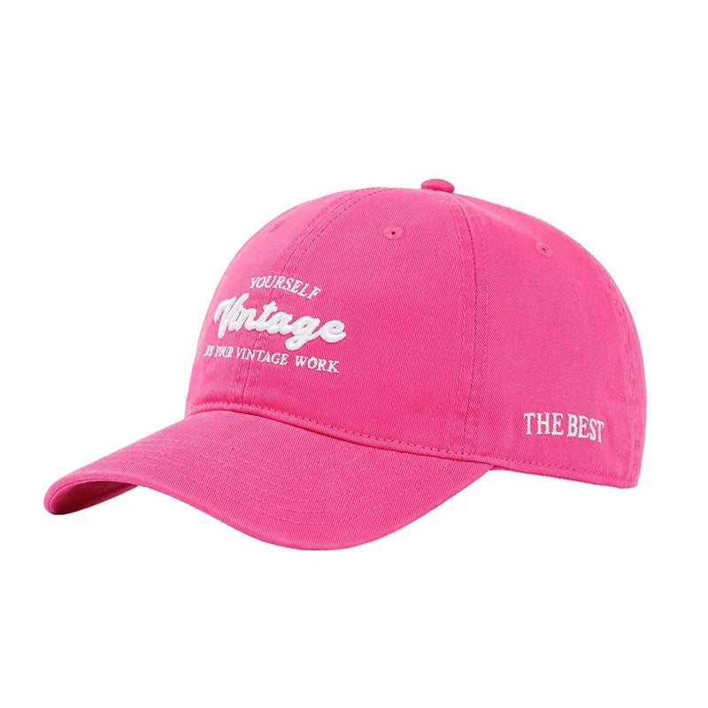 Letter Embroidery Baseball Hat For Men Women