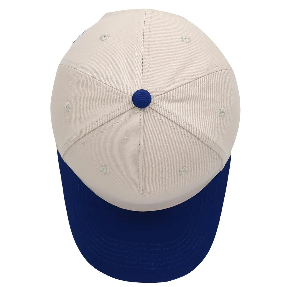 Embroidered Patchwork Color Baseball Hats