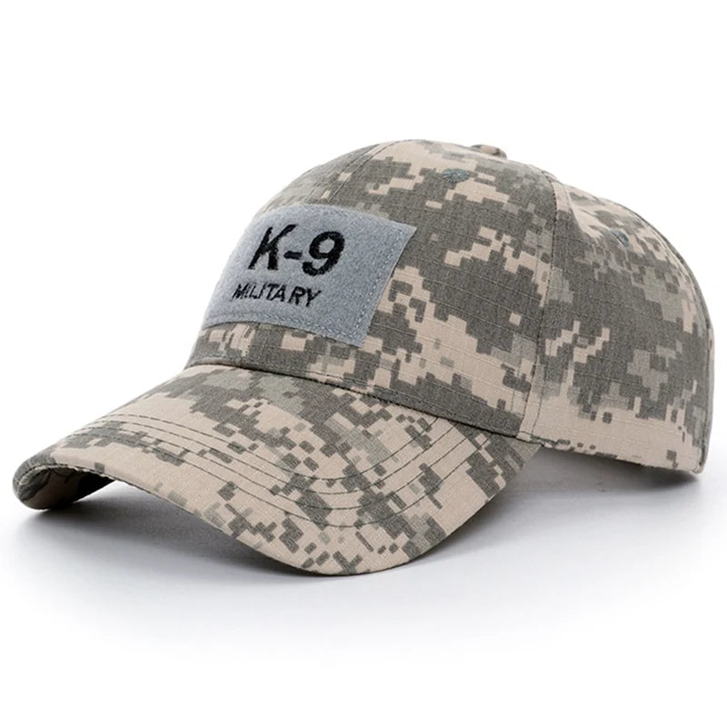 2026 Unisex Cotton Tactical Camouflage Embroidery Casual Baseball Cap Women Men
