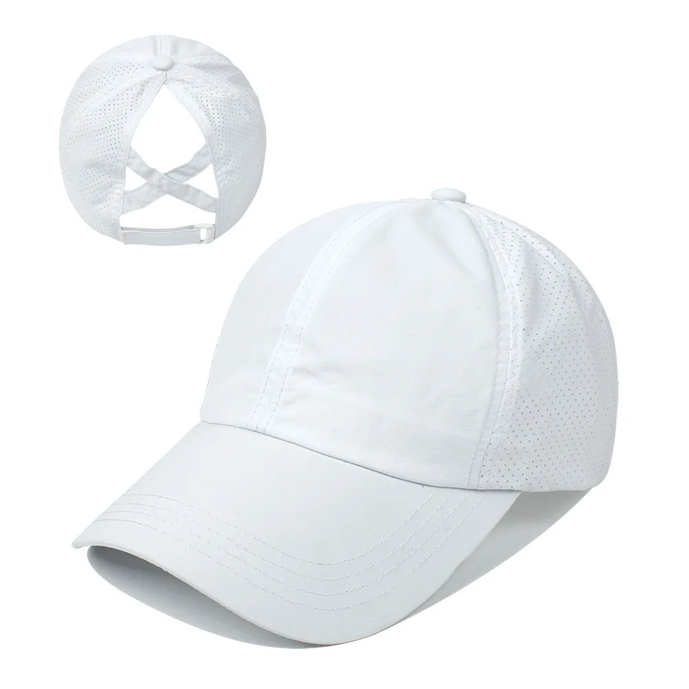 Summer Solid Color Baseball Cap Women's