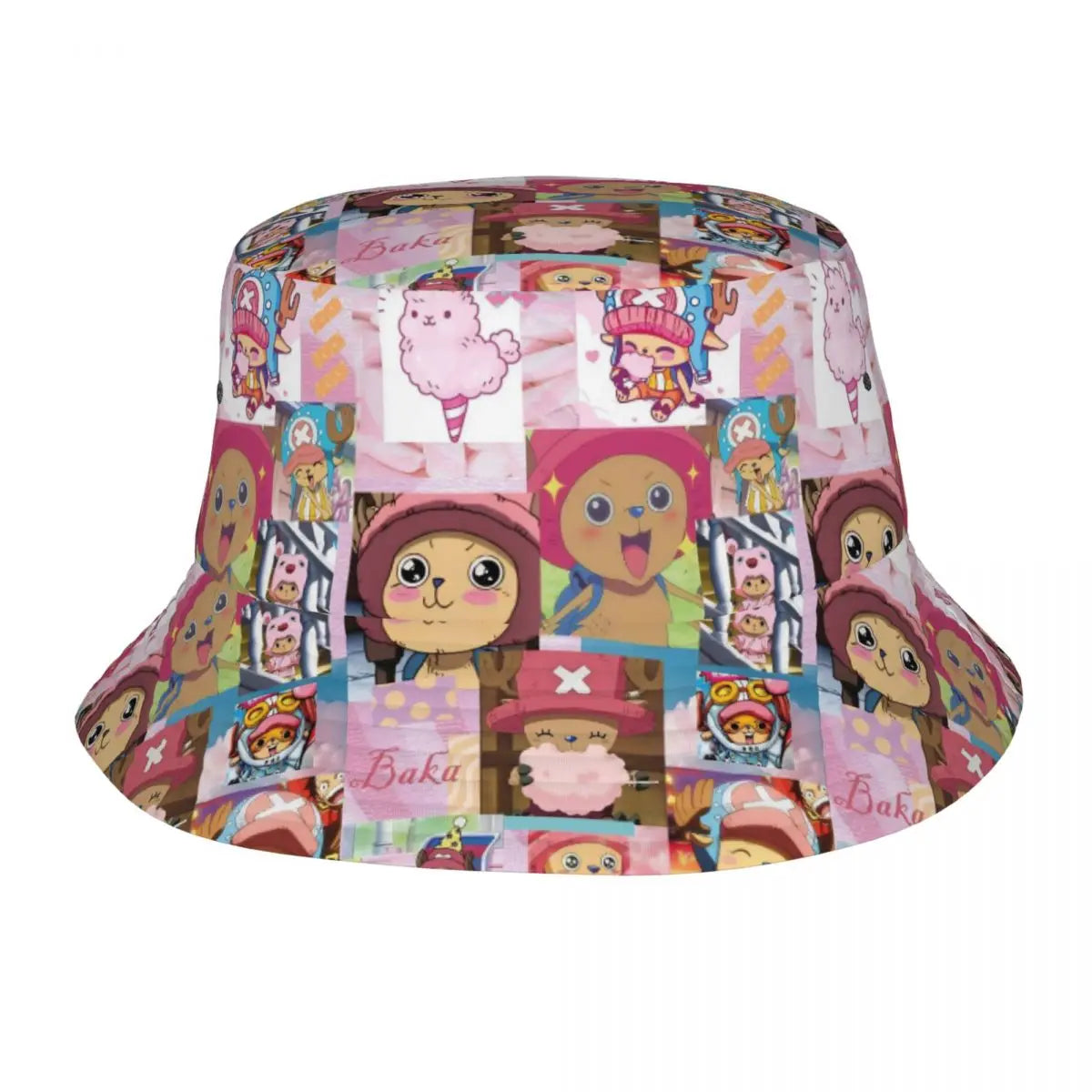 Bartholomew Kuma Bucket Hats Summer Beach Accessories One Piece Fishing Fisherman Hats for Outdoor Sports Men Women
