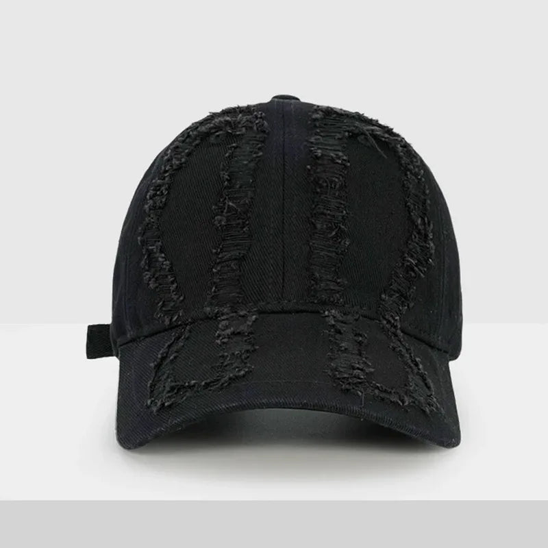 New Personalized Hole Denim Baseball Cap