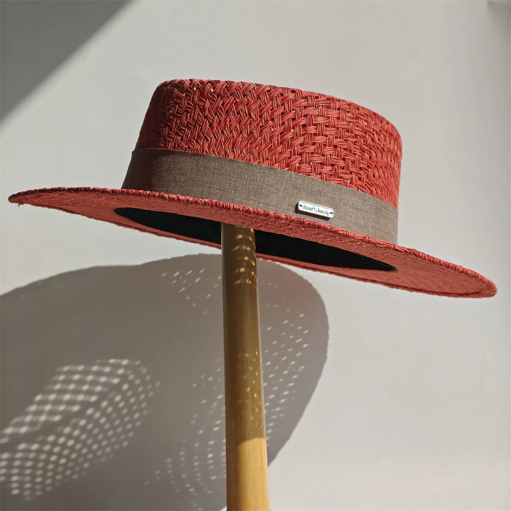 2026 Beach Sun Straw Hats For Women UV Sun Protection