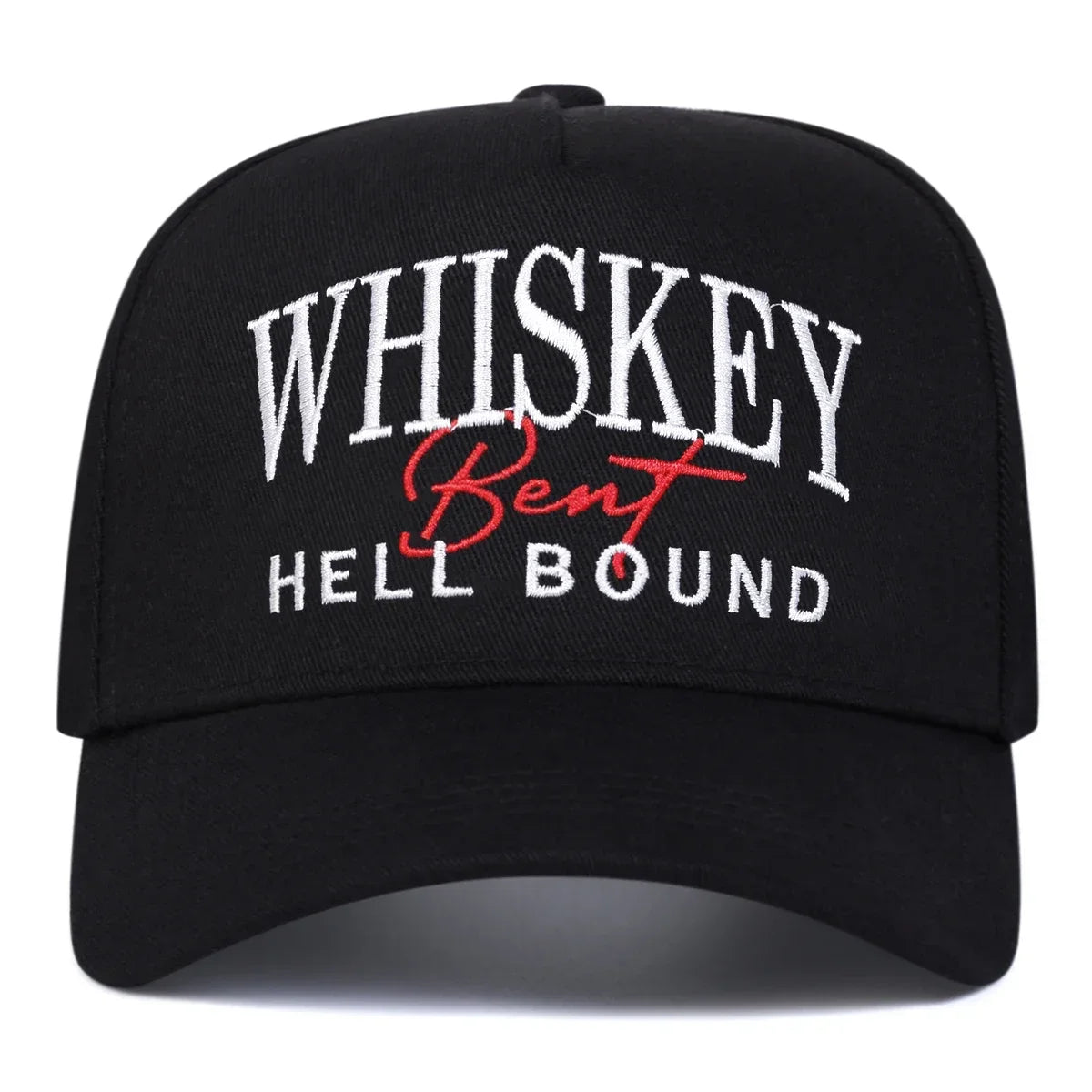 Unisex Whiskey Letter Embroidery Baseball Caps Spring Autumn