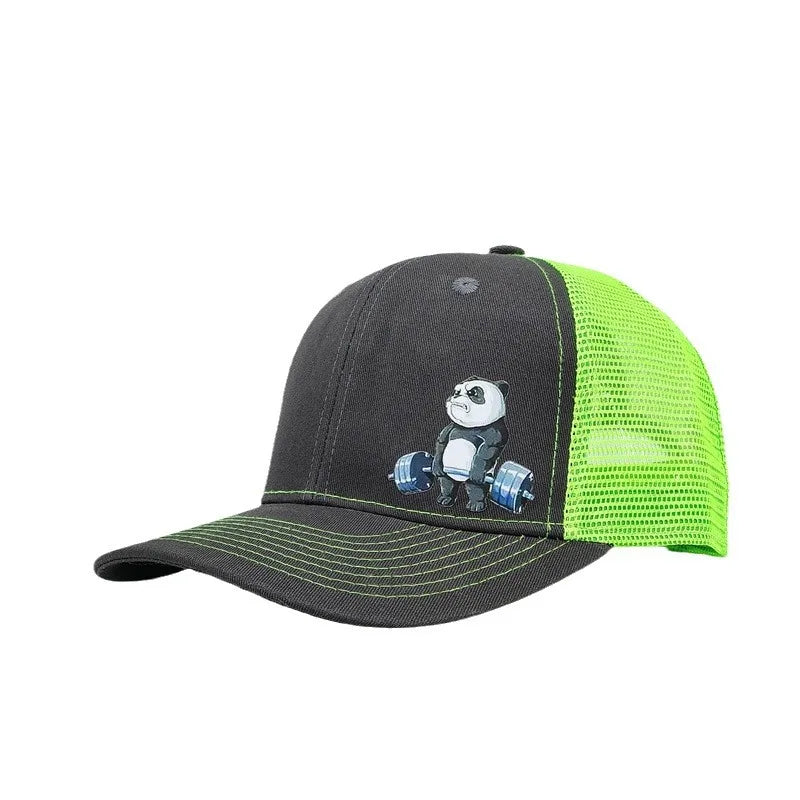 Unisex Panda print Richardson Baseball Cap