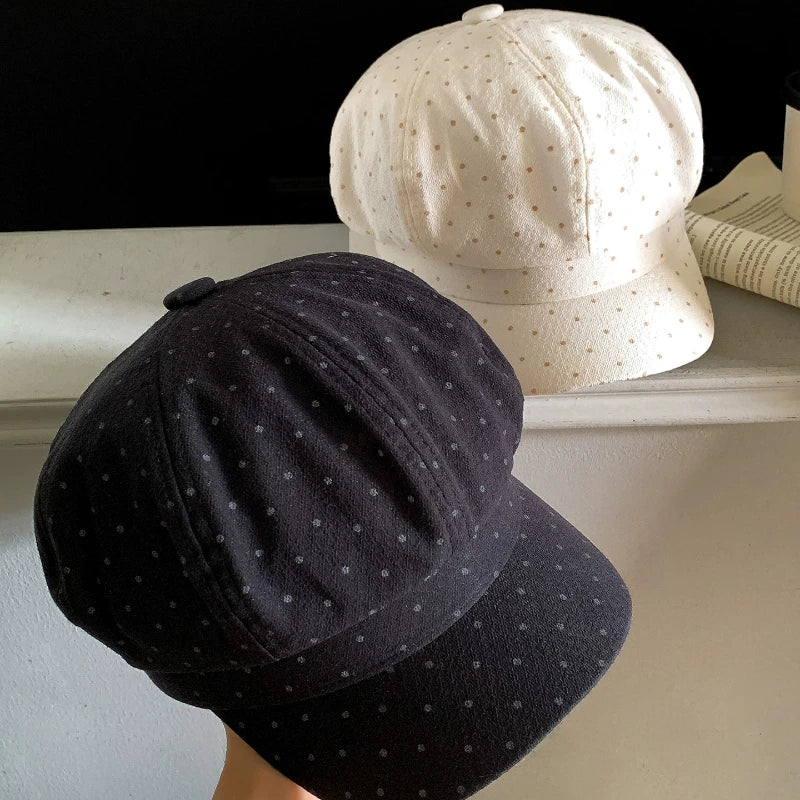 Streetwear Sunscreen Versatile Literary Newsboy Hats