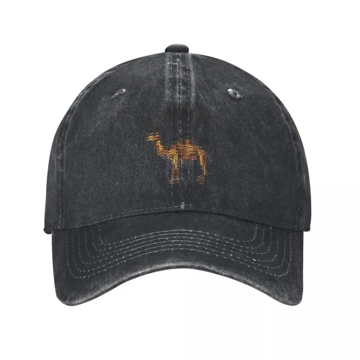 Camel Accessories Men Women Trucker Hat Animal Distressed Washed Caps Hat