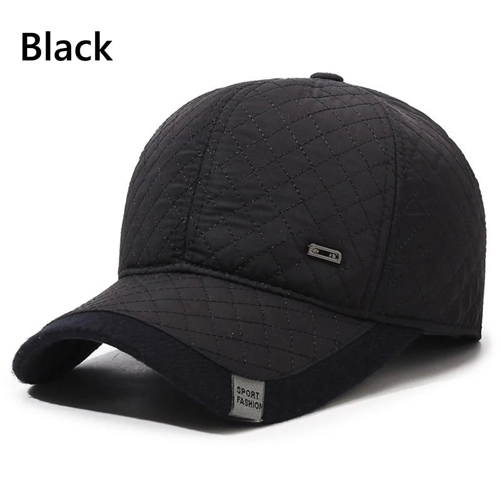 Sports Velvet Warm Men Baseball Cap