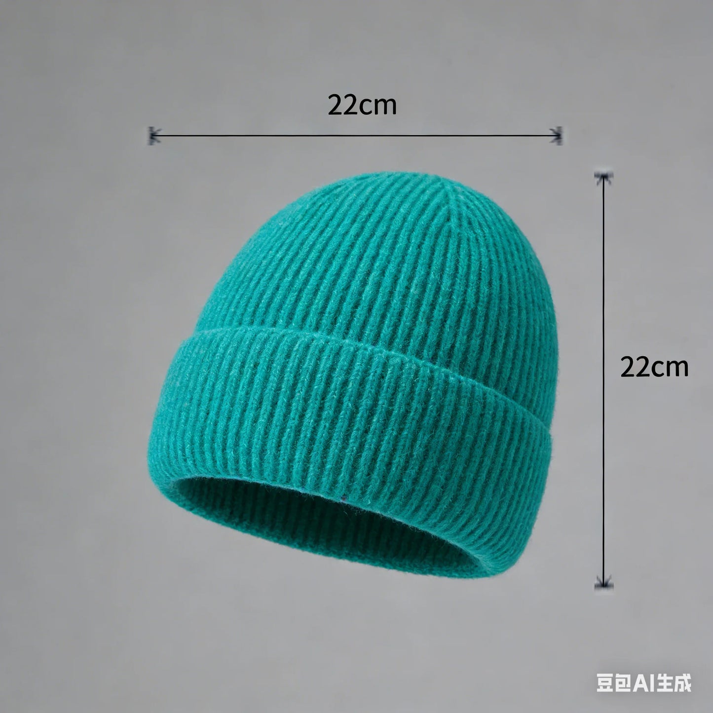 Autumn Winter Short Warm Melon Hat Men