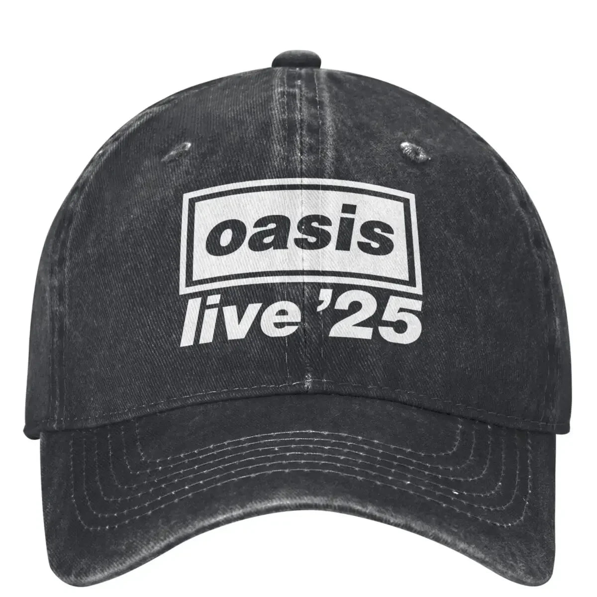 Casual 2025 O-Oasis Live '25 Rock Band Fans Baseball Caps