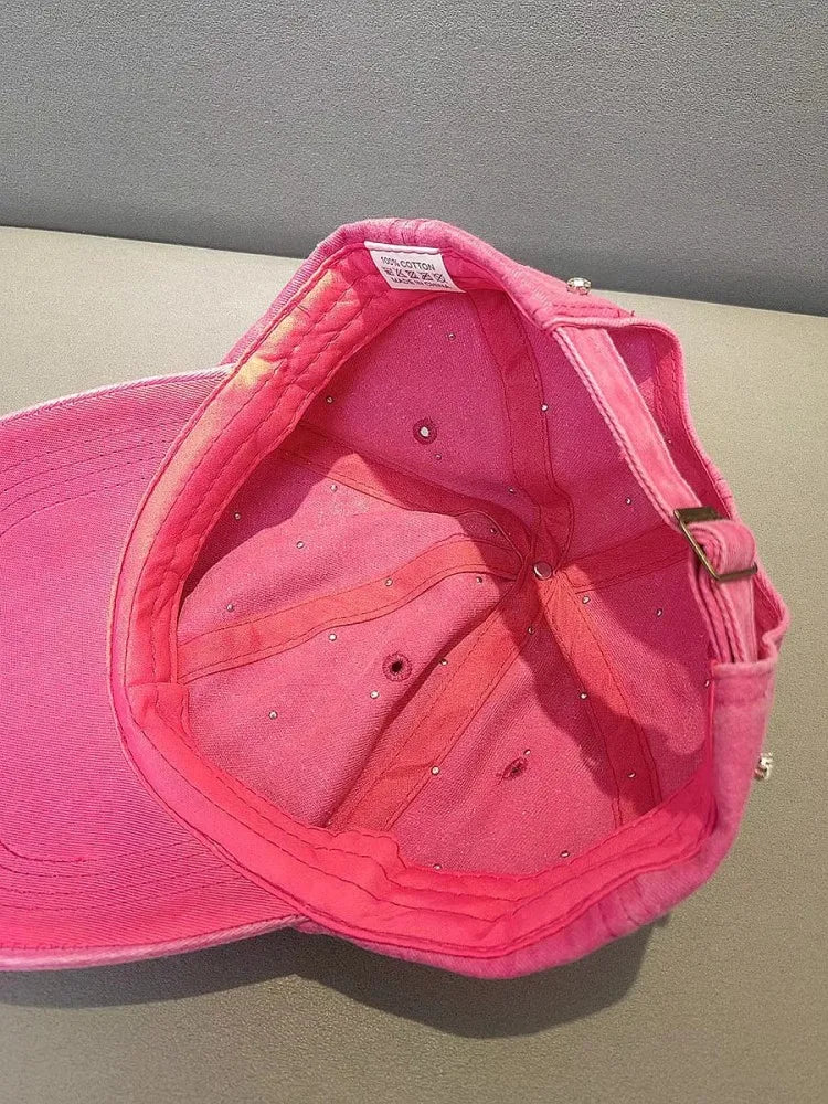 Fashion Women Spring Summer Diamonds Visors