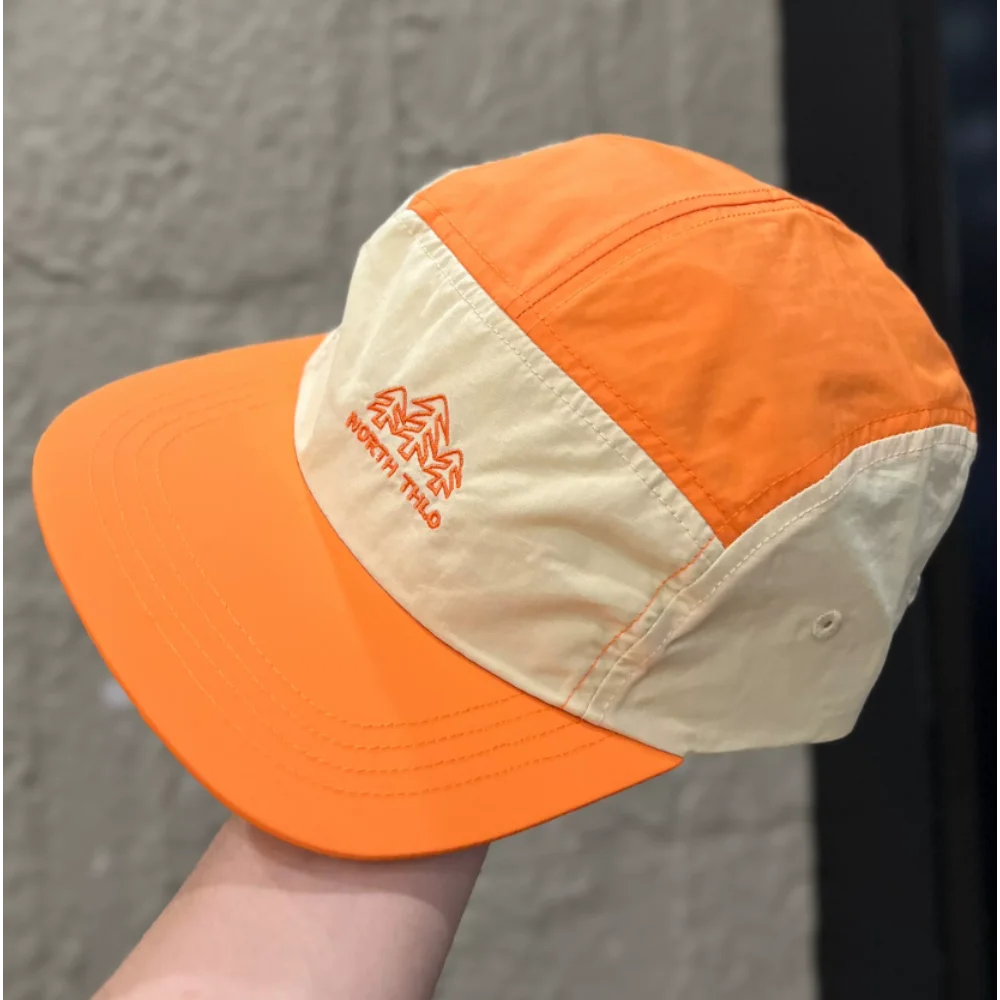 5 Panel Baseball Cap Flat Brim Nylon Mesh Waterproof Embroidery Letter Hat