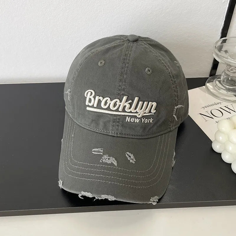 INS Style Letter Embroidered Baseball Cap