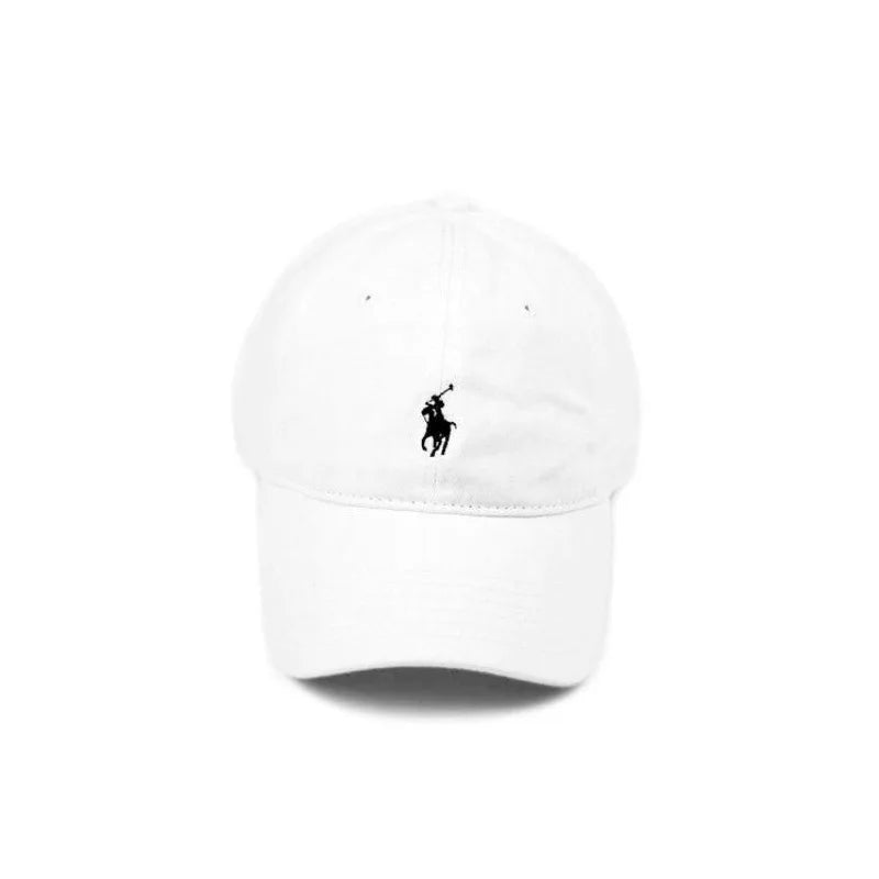 Unisex Cotton Baseball Cap Fashion Dad Polo Embroidery Soft Breathable
