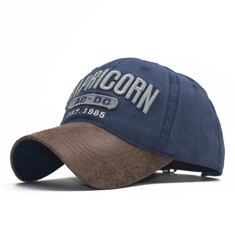 Spring New Patchwork Embroidery Baseball Cap