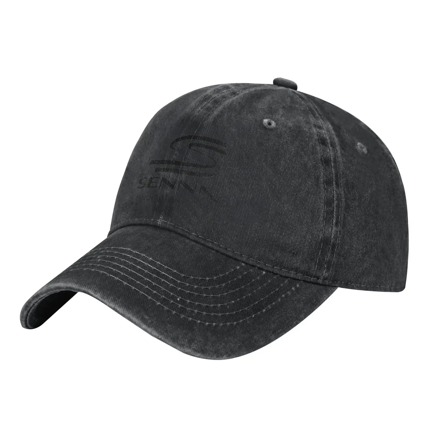 Ayrton Senna Racing Car Baseball Caps Retro Distressed Washed Sun Cap Unisex