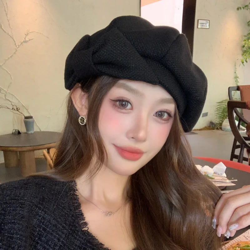 Japanese Retro Beret Elegant Daily Hat