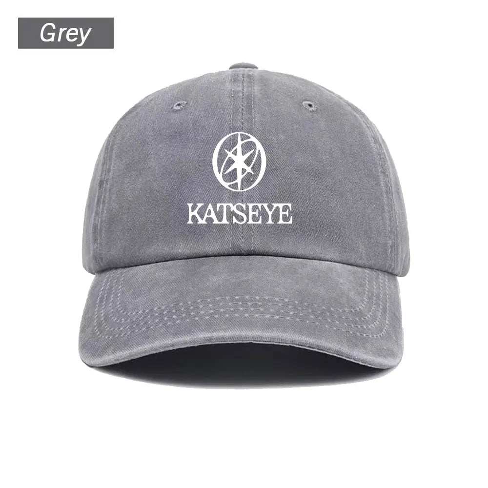 KATSEYE Baseball Cap Washed Printed Trucker Style Unisex Cotton Streetwear Korean Fashion Summer Sun Hat