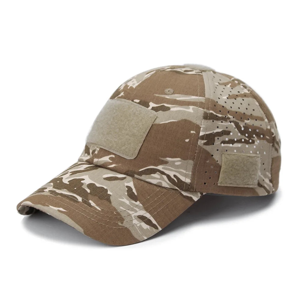 Athletic Casual Breathable Camouflage Baseball Cap for Men