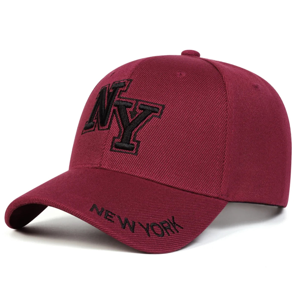 Unisex NY Letter Embroidery Baseball Caps Spring and Autumn Sports Cap